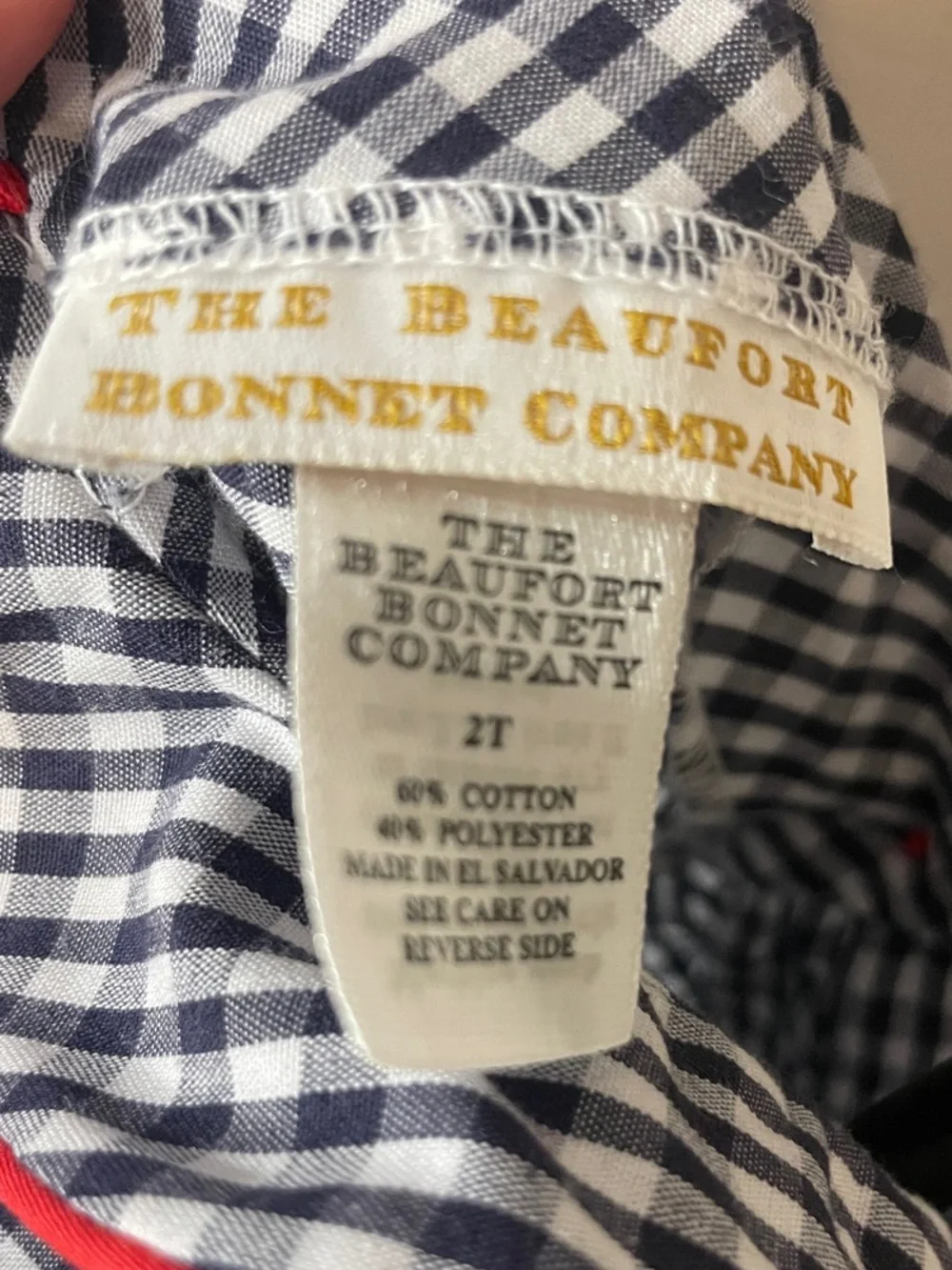 The Beaufort Bonnet Company contrast soft